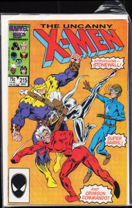 The Uncanny X-Men #215 (1987) X-Men