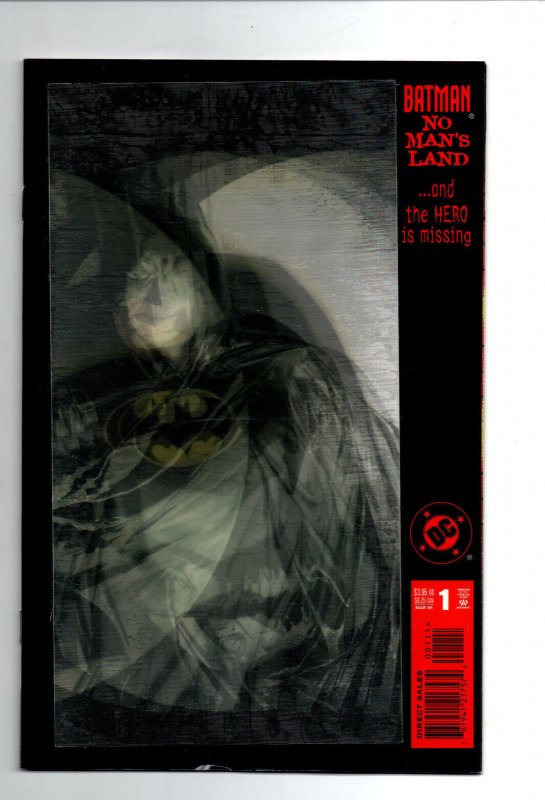 Batman: No Man's Land #1 Lenticular Cover - Alex Ross - 1999 - NM