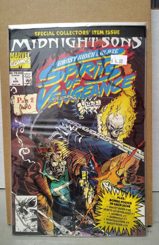 Ghost Rider/Blaze: Spirits of Vengeance #1 (1992). H14
