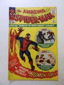 The Amazing Spider-Man #8 (1964) FN- condition