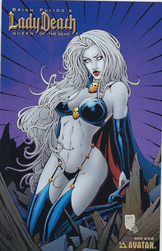 Lady Death Queen of the Dead Matt Martin Variant Cover NM 