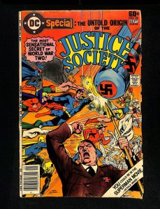 DC Special #29 Justice Society Superman Batman Hitler Cover!
