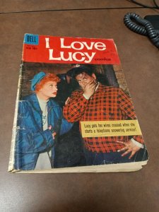 I Love Lucy #28 July 1960 Dell silver age TV show photo cover Lucille ball