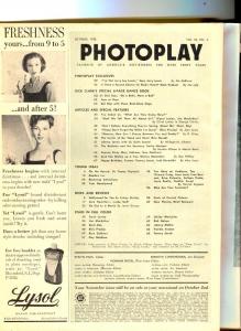 Photoplay-Elvis Presley-Jerry Lewis-KIm Novak-John Saxon-Oct-1958