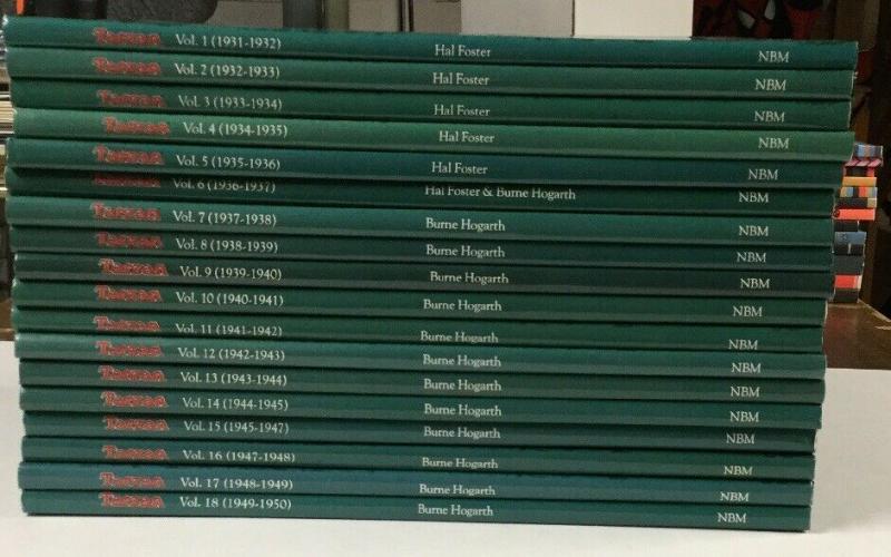 Tarzan 1-18 Hc Hardcover Flying Buttress Complete Set Nm Near Mint P2