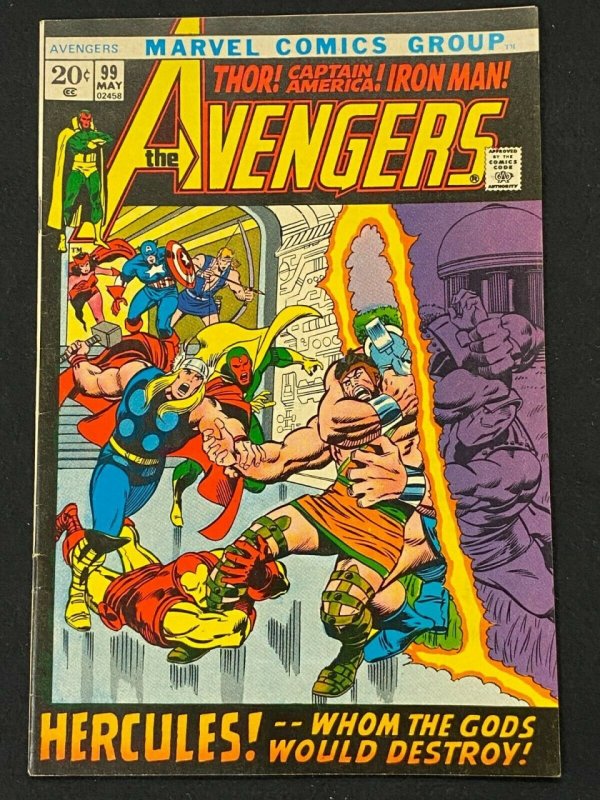 Avengers (1963) #99 FN/VF (7.0) Barry Smith Cover & Art