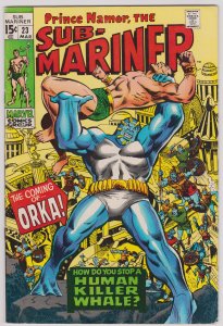Prince Namor, the Sub-Mariner #23 (VF)