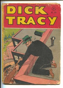 Dick Tracy Four Color Comics #163-Dell-Chester Gould crime art-Rogues Gallery-G-