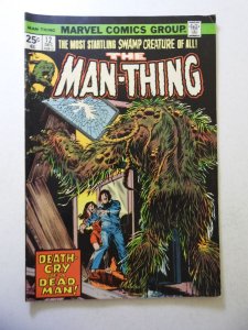 Man-Thing #12 (1974) FN Condition