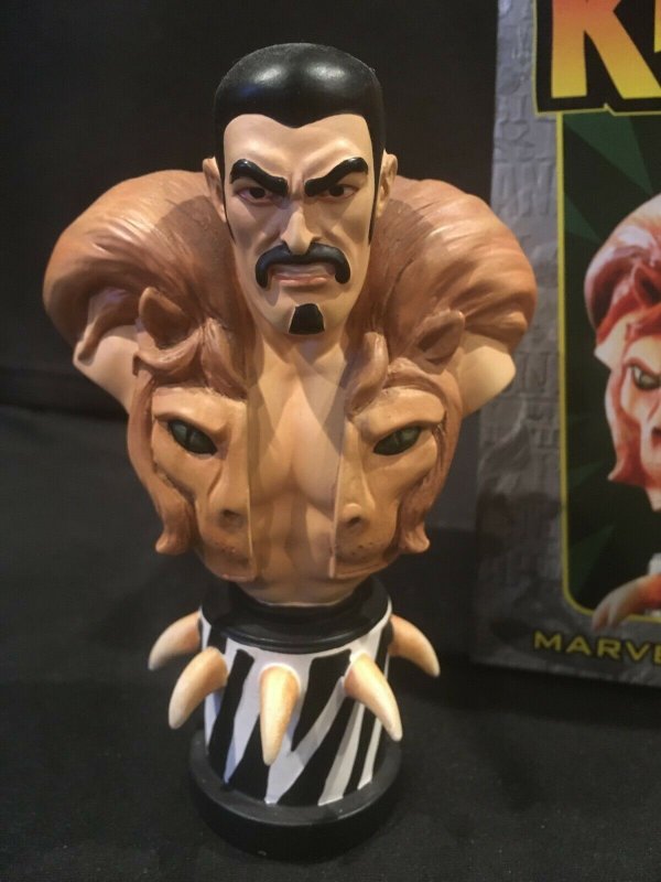 KRAVEN THE HUNTER Bowen Designs Marvel Mini-Bust, 2002, #3624/4500 