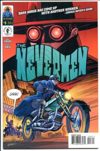 NEVERMEN #1 2 3 4, NM, Bizzare Heroes, Action Packed, Zany, 2000