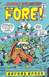 Incredible Punk/The Mighty Fore, The #1B FN ; Parody | Thor spoof