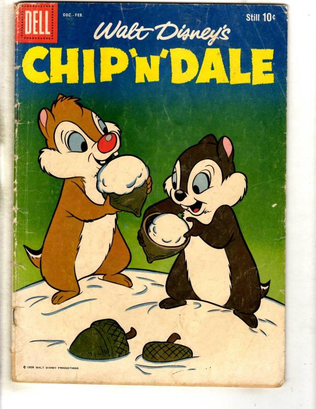 Walt Disney's Chip 'N' Dale # 16 VG- 1959 Silver Age Comic Book Mickey JL16