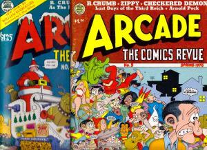 Arcade Set 1,2,4-7 #1to7 (Apr-75) VF High-Grade 