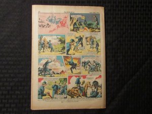 1967 HOTSPUR UK Weekly Newspaper Comic #393 VG+ Pegleg Roberts