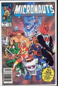 Micronauts: The New Voyages #1 (1984)