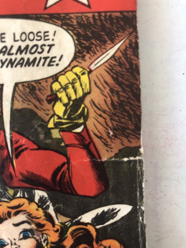 Kid Colt outlaw 29, classic shootout as the fuse burns! See pics!