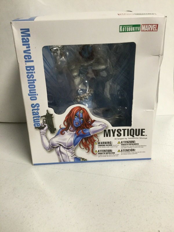 Mystique Marvel Bishoujo Statue Kotobukiya Marvel Box Damaged Statue Is Nib