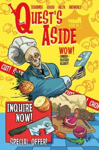 Quest's Aside #1 2022 Erica Henderson Foil 1:100 Variant Vault Comics EB111