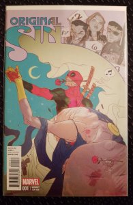 Original Sin #1 Ben Caldwell - Deadpool Variant Cover (2014) nm