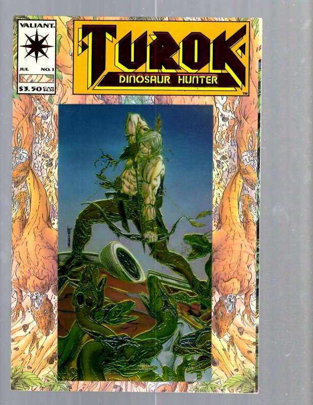 12 Comics Turok #1 Trencher #1 2 Tribe #1 Time Walker #1 Thrax #1 and more EK21