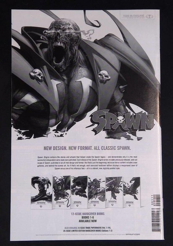 Spawn #220, Nm-, Black and White Variant, Image, 2012