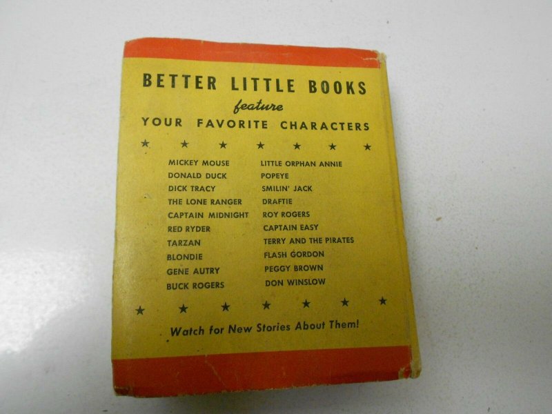 1943 SPIKE KELLY Of The Commandos BIG LITTLE BOOK FN