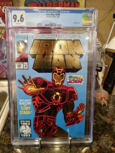 IRON MAN #290 (1993) CGC 9.6 - GOLD FOIL COVER - 30TH ANNIVERSARY