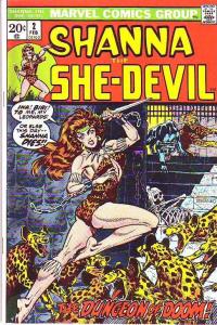 Shanna the She-Devil #2 (Feb-73) VF/NM- High-Grade Shanna