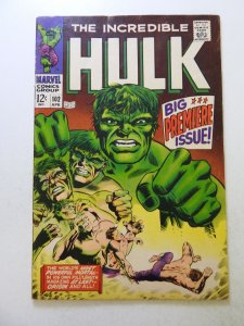 The Incredible Hulk #102 (1968) FN condition