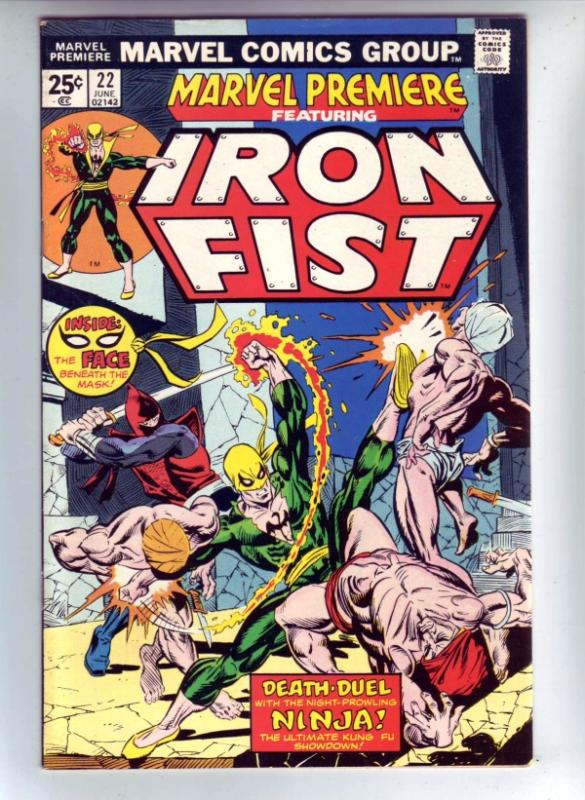 Marvel Premier #22 (Dec-74) NM/NM- High-Grade Iron Fist