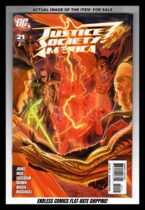Justice Society of America #21 (2009) Alex Ross Cover!   / SB#2