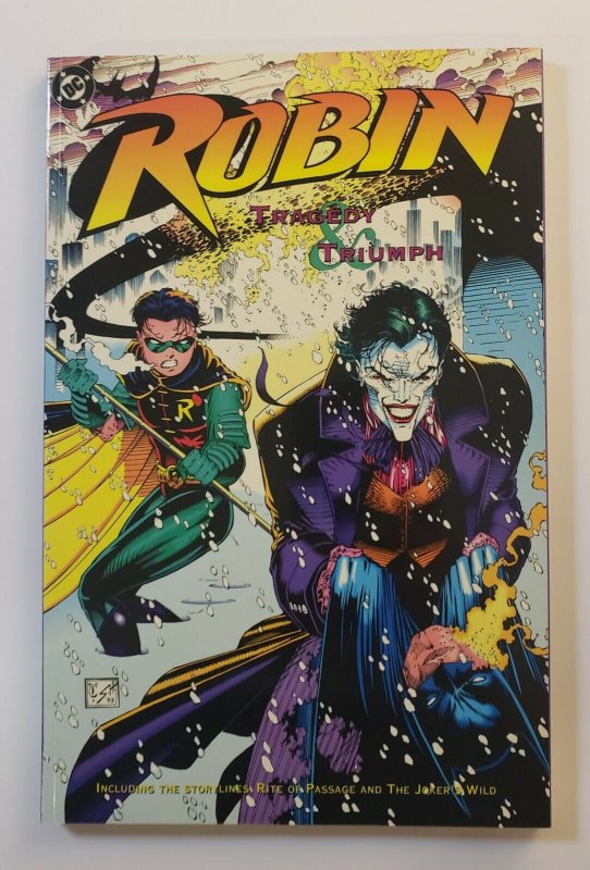 ROBIN TRAGEDY AND TRIUMPH TPB SOFT COVER FIRST PRINT NM