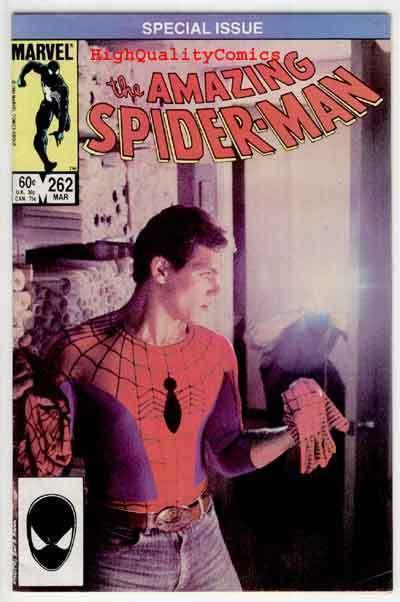 Amazing SPIDER-MAN #262, VF, Photo Cover , 1963, more ASM in store, Unmasked