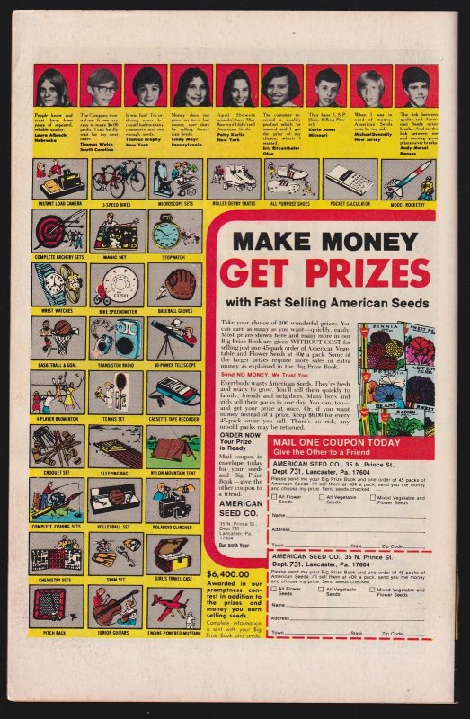 Kamandi the Last Boy on Earth 50 (1977) VF+ 8.5 Bronze Age DC Comics