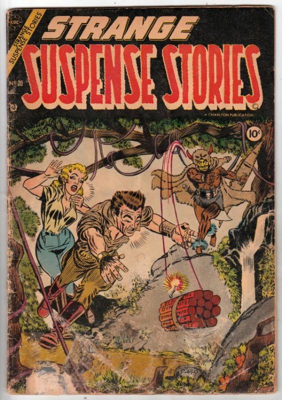 Strange Suspense Stories #20 (Jan-54) GD/VG Affordable-Grade 