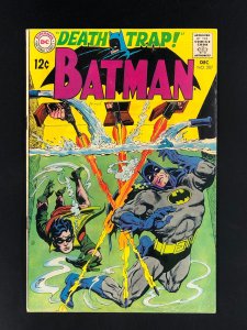 Batman #207 (1968) VG “Death Trap!
