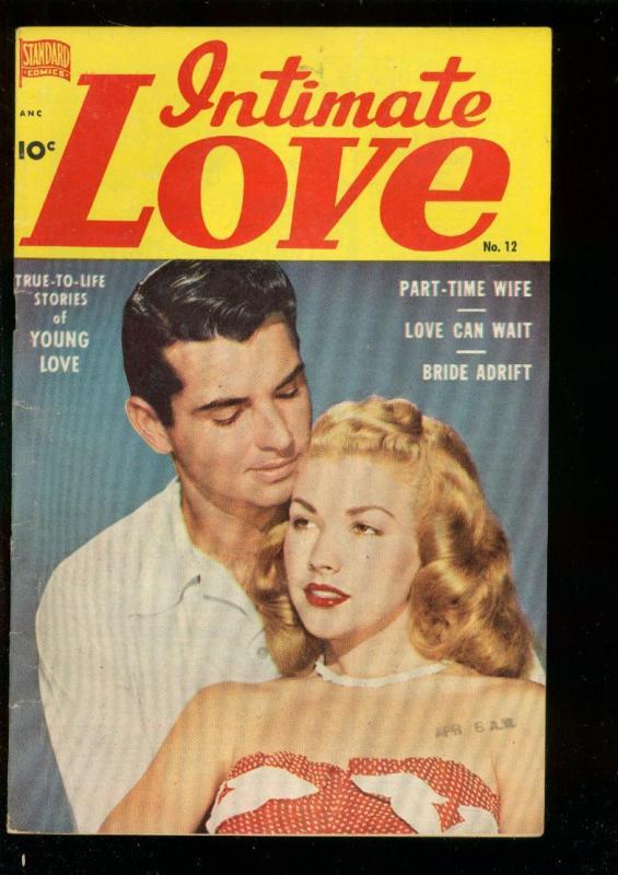 INTIMATE LOVE #12 1951-PHOTO COVER-MAYFLOWER-PILGRIMS VG/FN