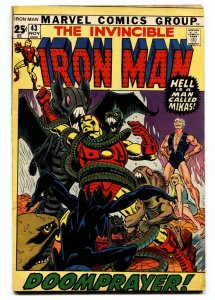 IRON MAN #43 comic book 1971 First GUARDSMAN-Marvel FN