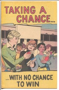 Taking A Chance 1976-anti-smoking promo comic-African-American girl-VF/NM