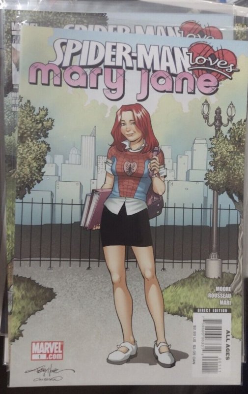 SPIDER-MAN LOVES MARY JANE  # 1 MARVEL disney 2008 TERRY MOORE
