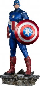 Statue Captain America Battle New York Infinity Saga BDS Art 1/10 Iron Studios