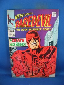 DAREDEVIL 41 F VF  MARVEL 1968