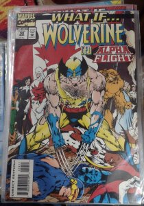 What If  # 59  1994  Marvel DISNEY- WOLVERINE LED ALPHA FLIGHT+ XMEN DIES