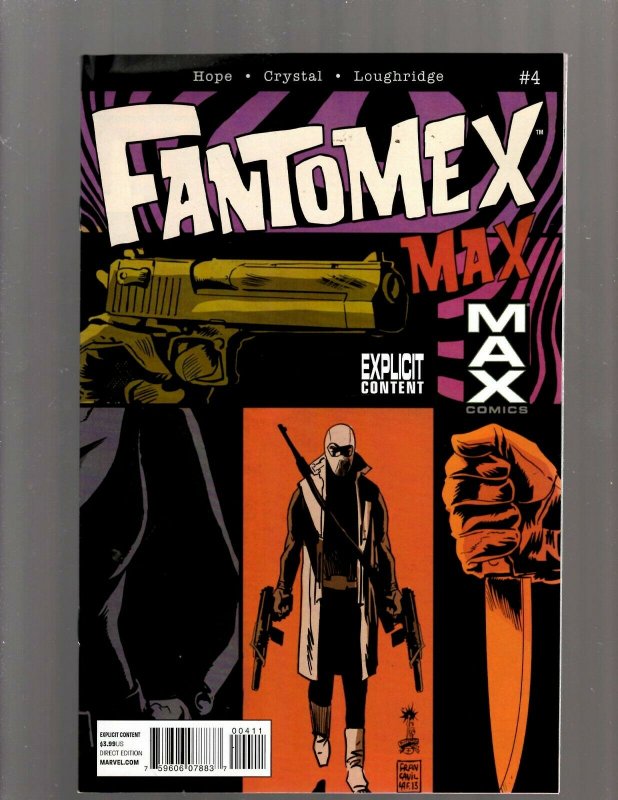 Fantomex Max Complete Marvel Comics LTD Series # 1 2 3 4 X-Force X-Men X-23 RP4