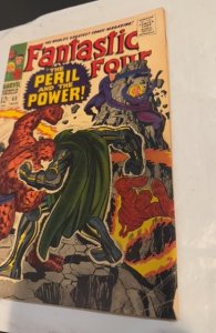 Fantastic Four #60 (1967) The peril and the power FF vs Dr Doom see descrip