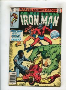 IRON MAN #133 (8.0) NEWSSTAND, HULK!! 1980 