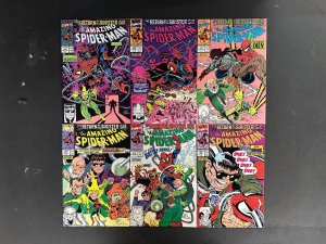 The Amazing Spider-Man Return of the Sinister Six (1990) #334-339 VF/NM Set