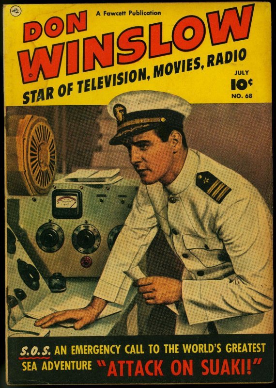 Don Winslow of the Navy #68  1951 - Fawcett  -VG- - Comic Book