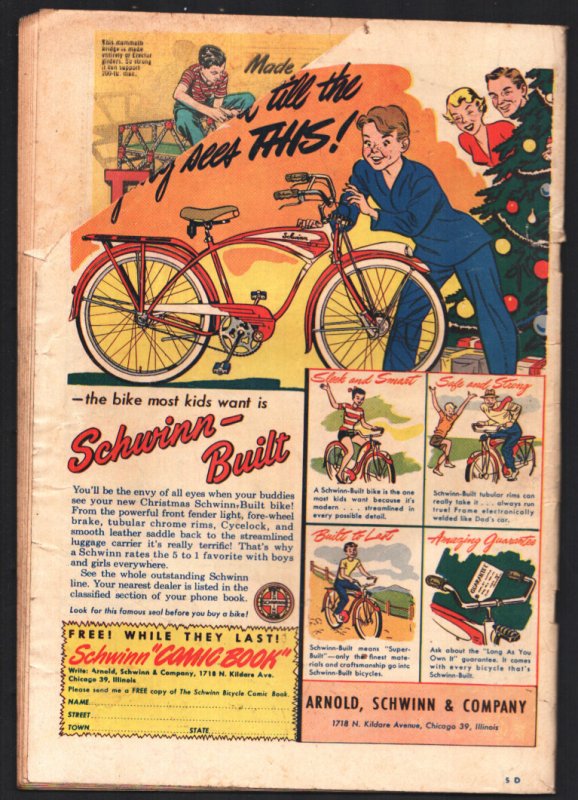 Super Duck #29 1949-Archie-Snake cover-Violent humor